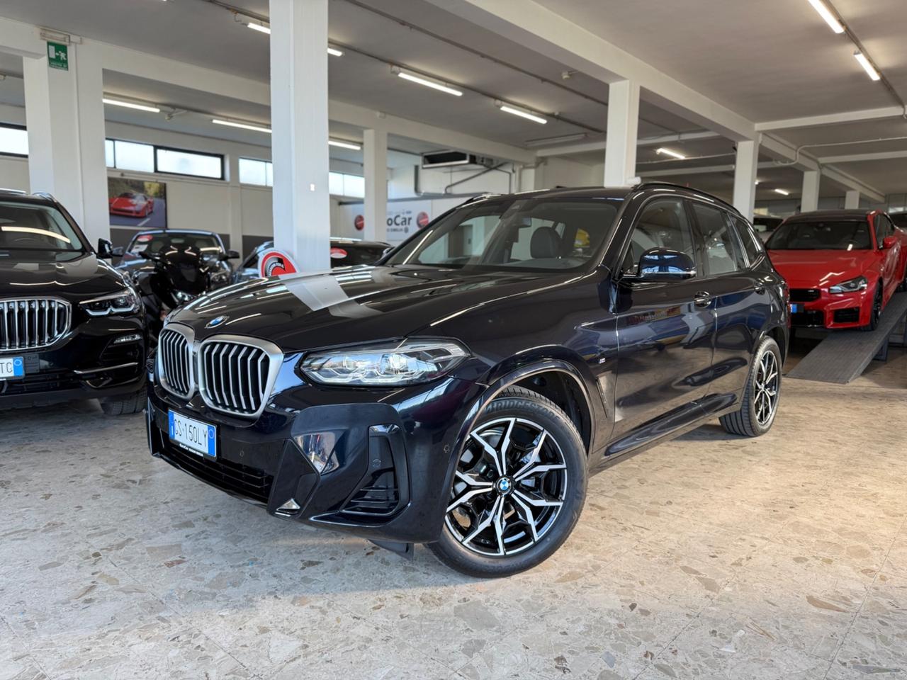 Bmw X3 xDrive20d 48V 190cv Msport 12/2023 Euro 6D Garanzia Ufficiale