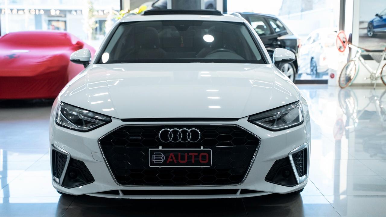 Audi A4 AVANT 40 2.0 TDI S LINE EDITION QUATTRO TRONIC MHEV TETTO VIRTUAL CKT FULL OPTIONAL