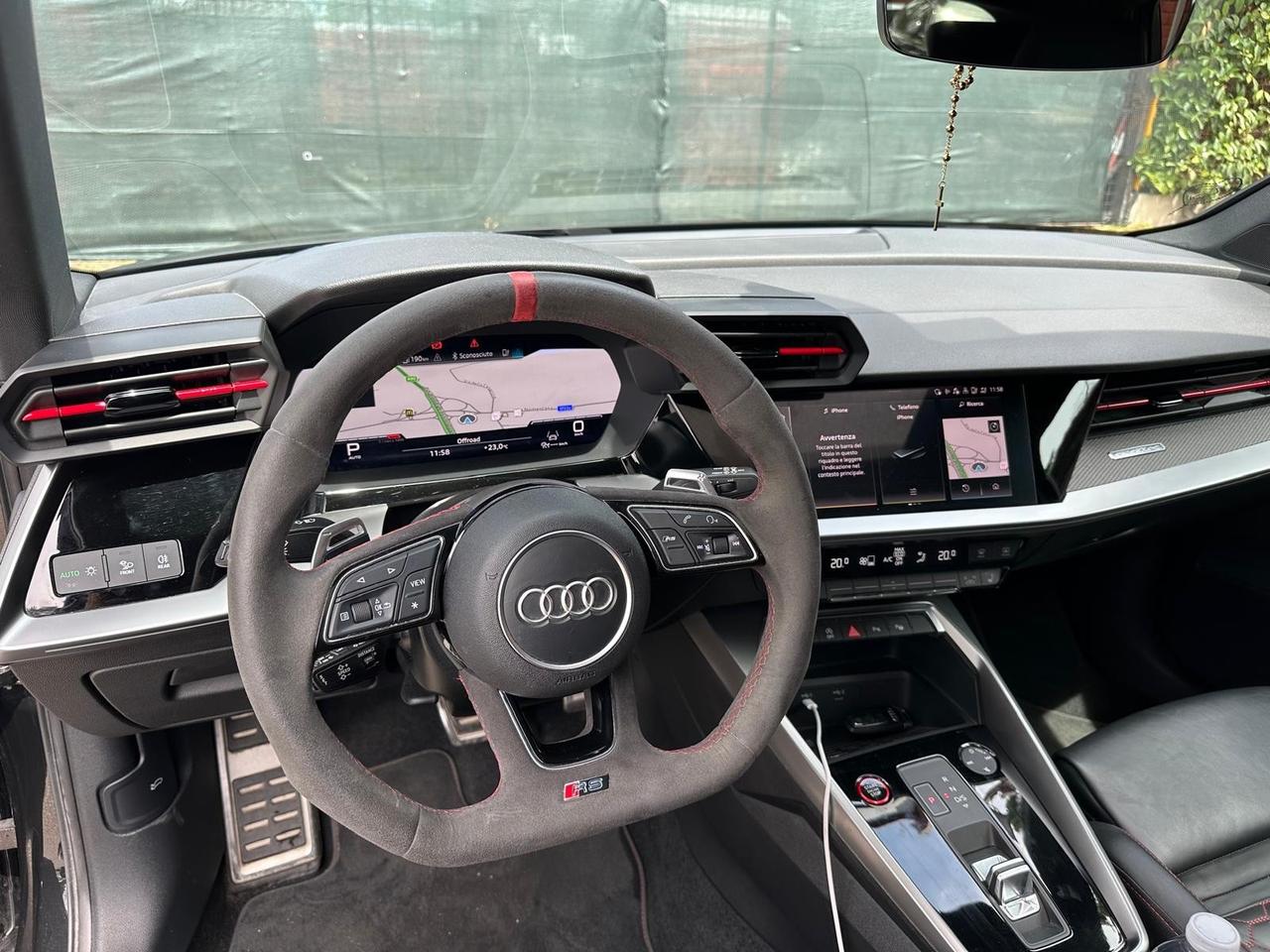 Audi RS3 AUDI RS3 SPORTBACK TETTO VOLANTE ALCANTARA
