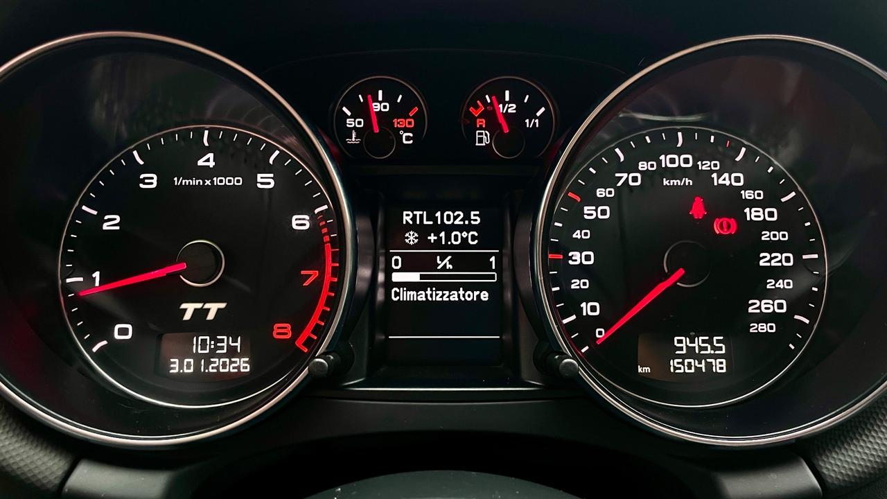 AUDI TT COUPÉ 1.8 TFSI ADVANCED PLUS 160CV - FULL LED, MANUALE