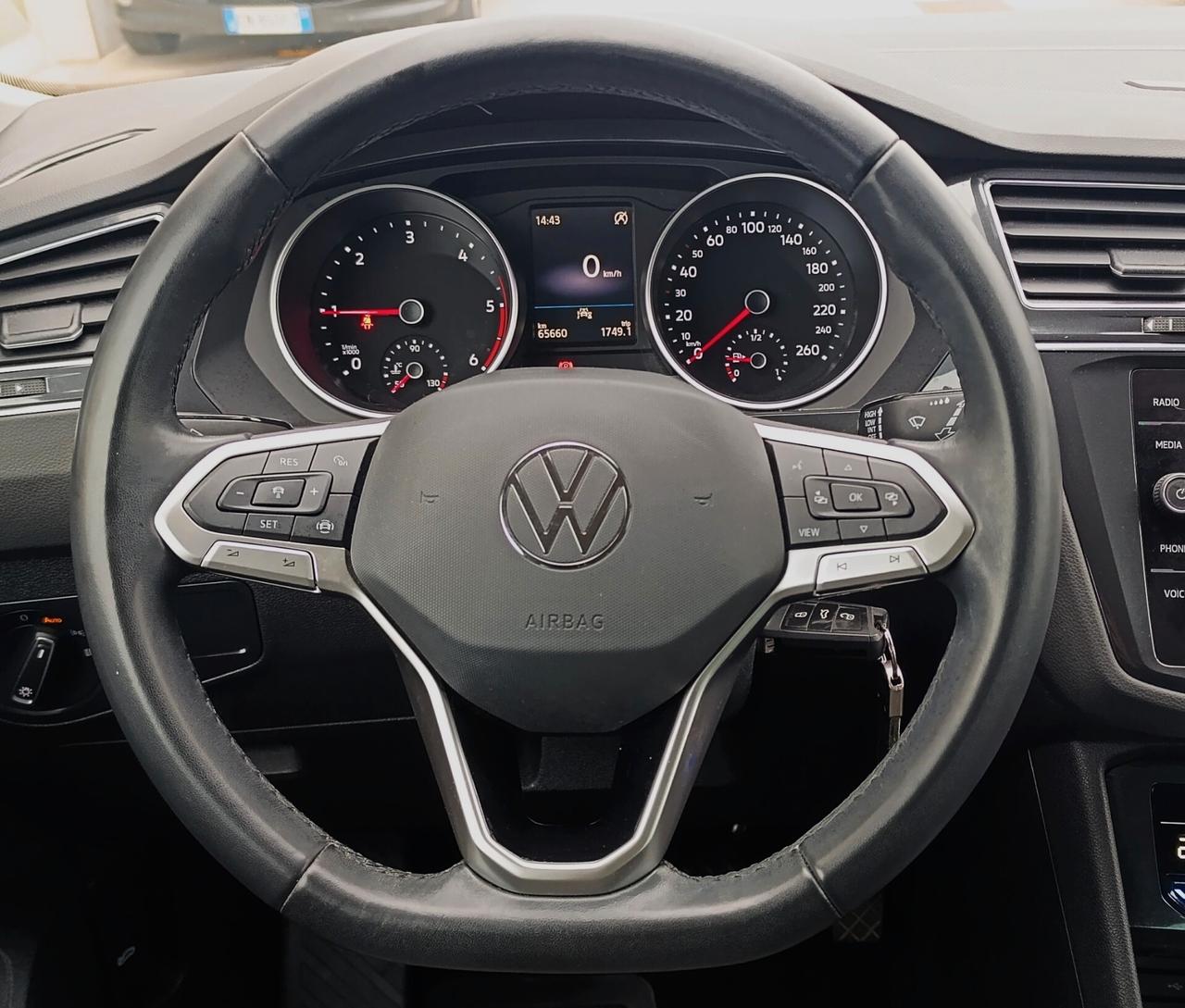 Volkswagen Tiguan 2.0 TDI SCR Life - 2023 - Uniproprietario - Service Ufficiale VW