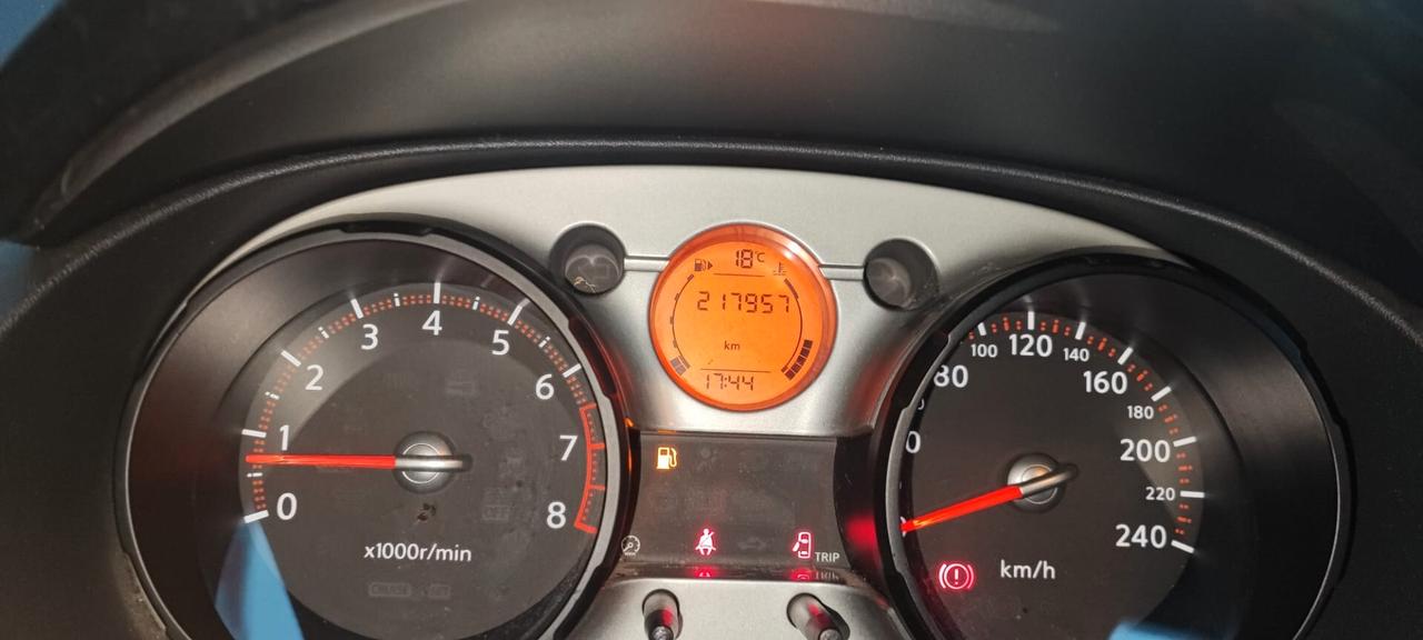 Nissan Qashqai GPL di serie tetto panoramico