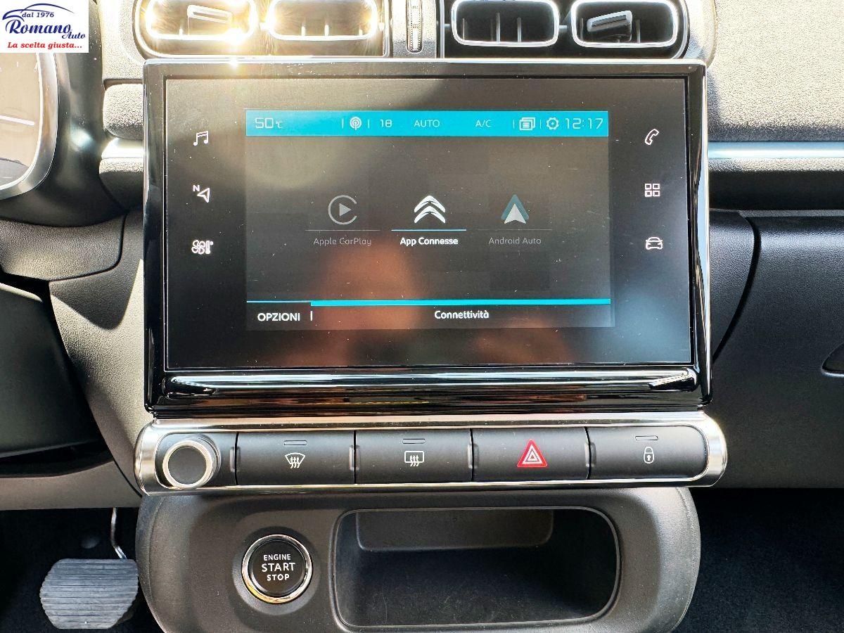 CITROEN - C3 - PureTech 110 S&S EAT6 Elle#RETROCAMERA!INTERNI IN PELLE A ROMBO!