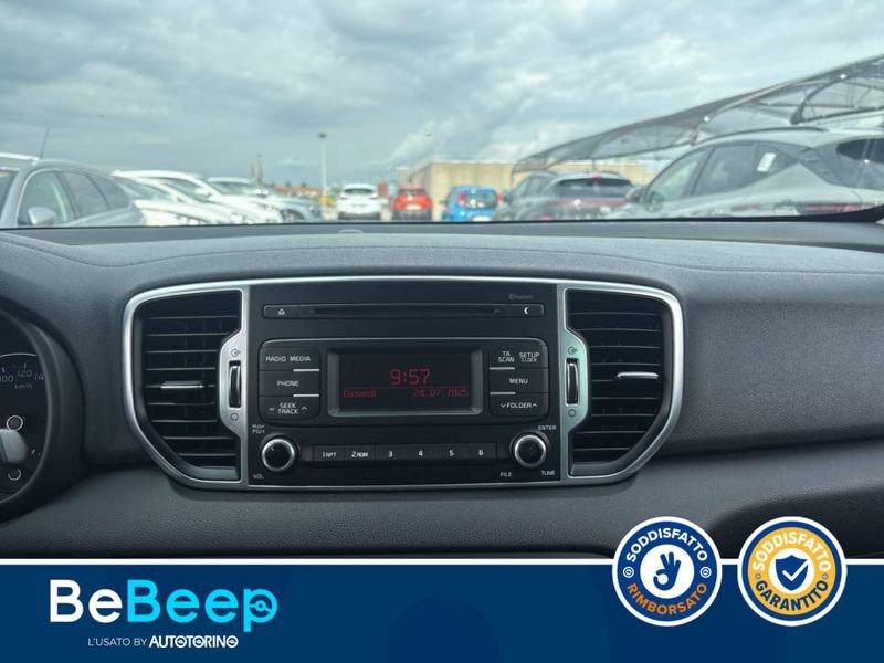 KIA Sportage 1.7 CRDI COOL NAVI 2WD 115CV MY17