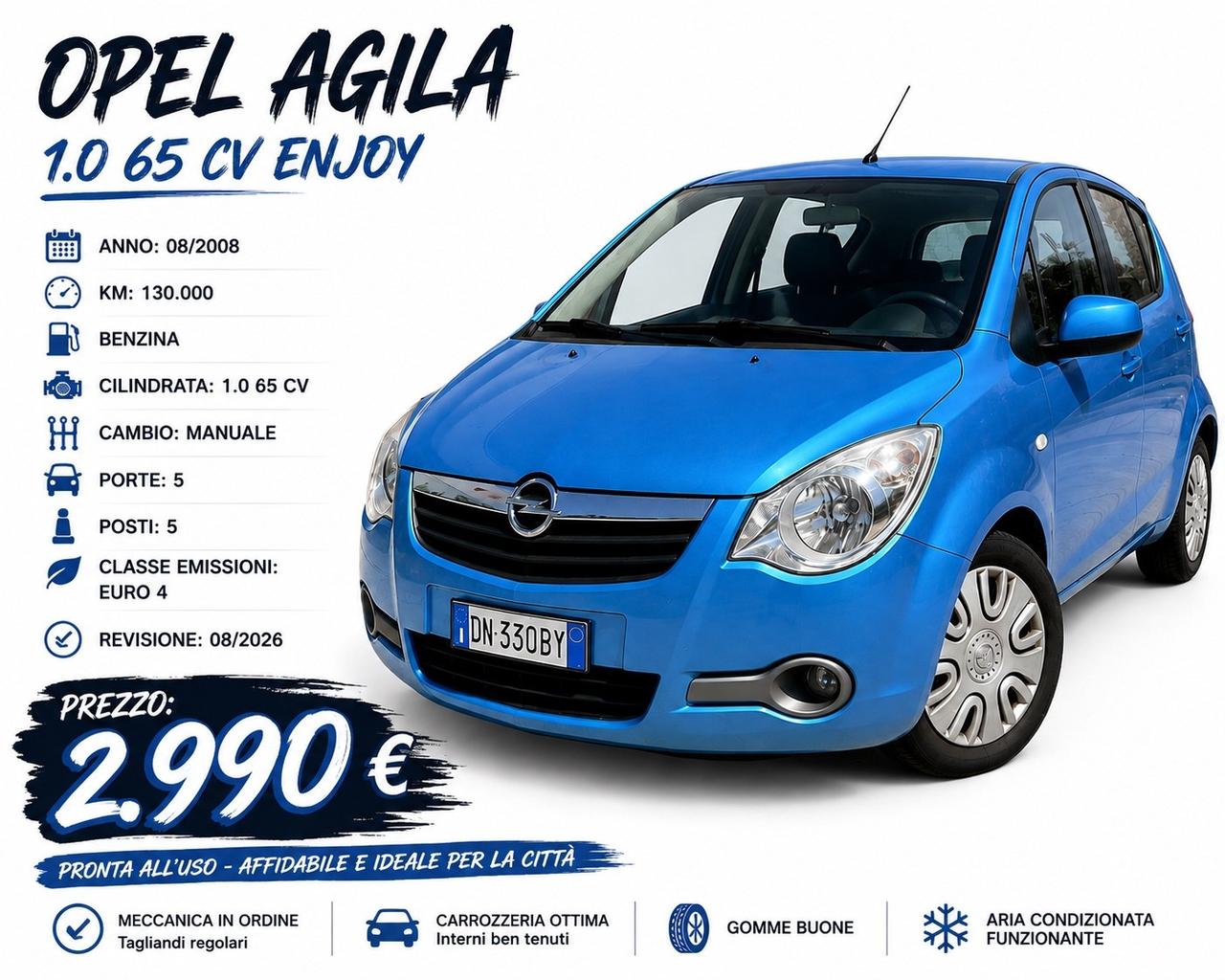 Opel Agila 1.0 12V 65CV Enjoy