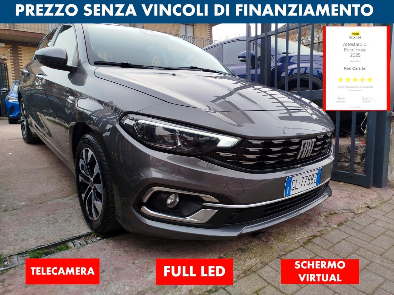 FIAT TIPO 1..3 MJT RESTYLING VIRTUAL *PREZZO VERO* UNIPRO-5 PORTE KM CERTI