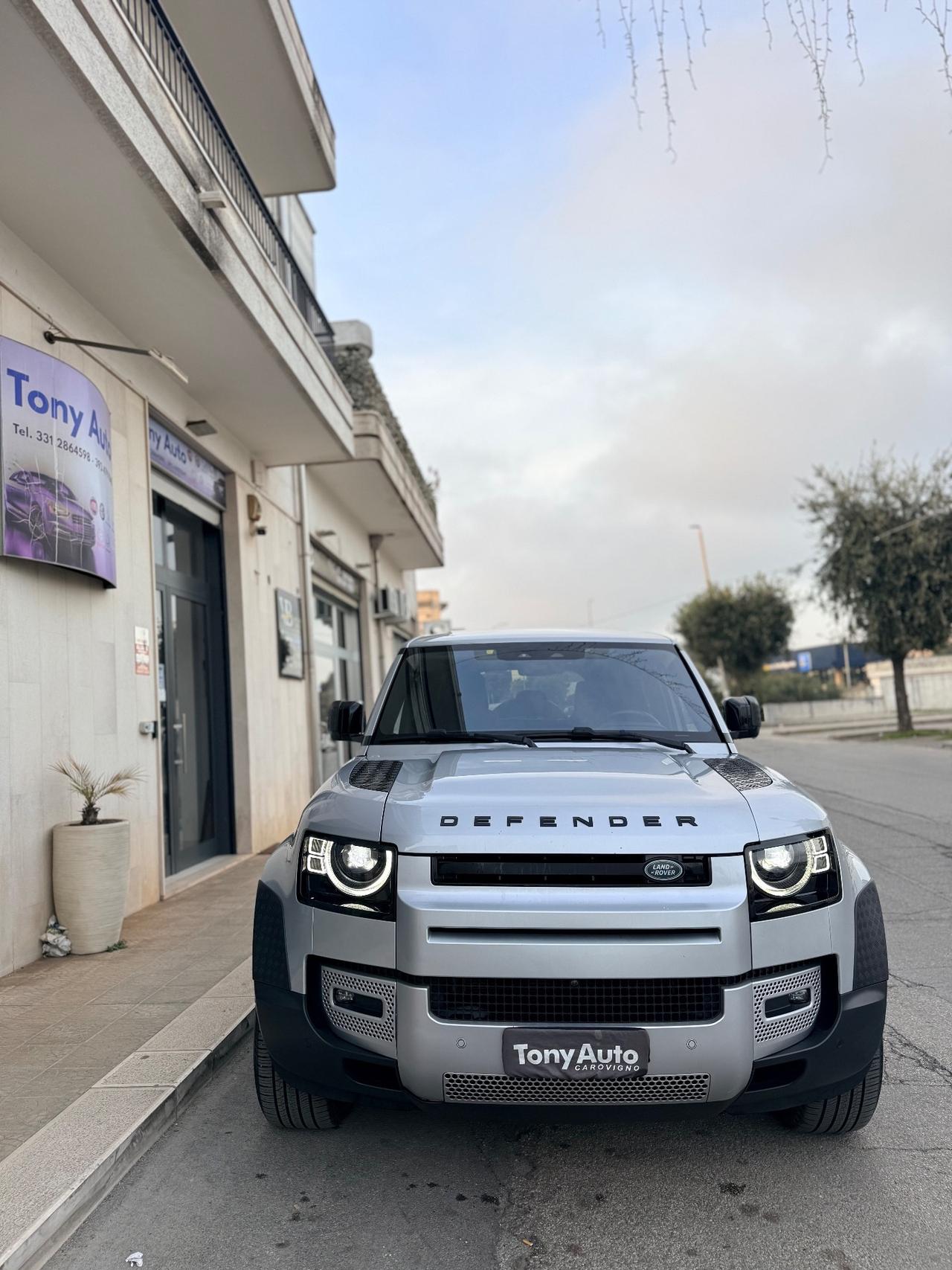 Land Rover Defender 110 2.0 SD4 240CV AWD Auto HSE TETTO APRIBILE,APPLE CARPLAY,TELECAMERA,VIRTUAL COCKPIT