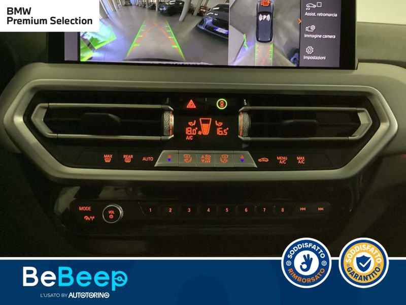 BMW X3 XDRIVE20D MHEV 48V AUTO