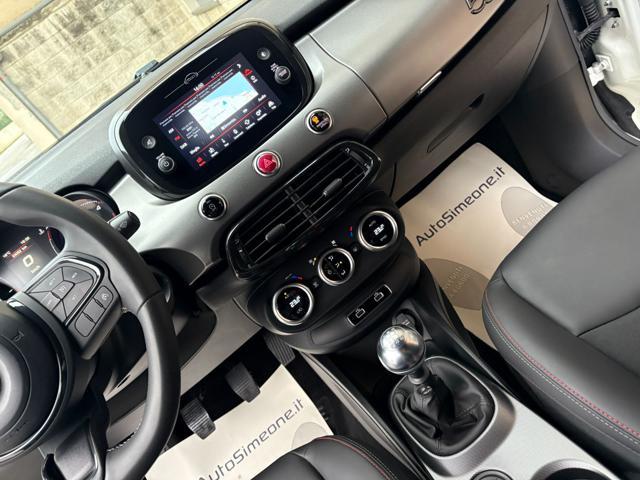 FIAT 500X 1.3 MultiJet 95 CV Sport CARPLAY-CERCHI DA 17''