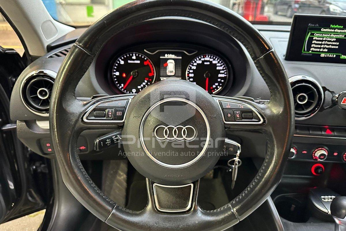 AUDI A3 SPB 2.0 TDI 184 CV clean diesel quattro S tronic Ambition