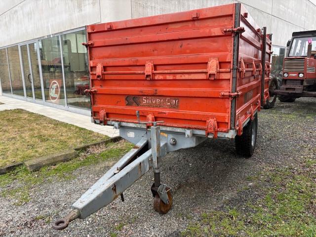 Rimorchio agricolo SILVER CAR ribaltabile posteriore