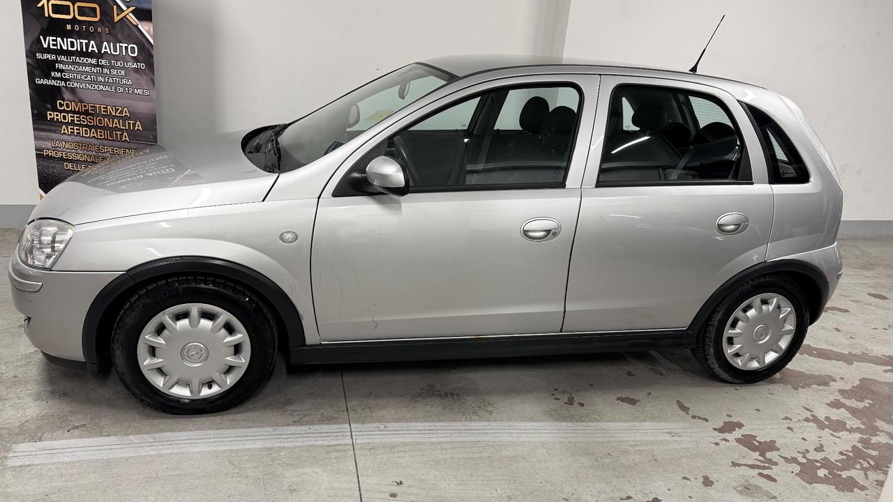 Opel Corsa 1.2i 16V cat 5 porte Silverline
