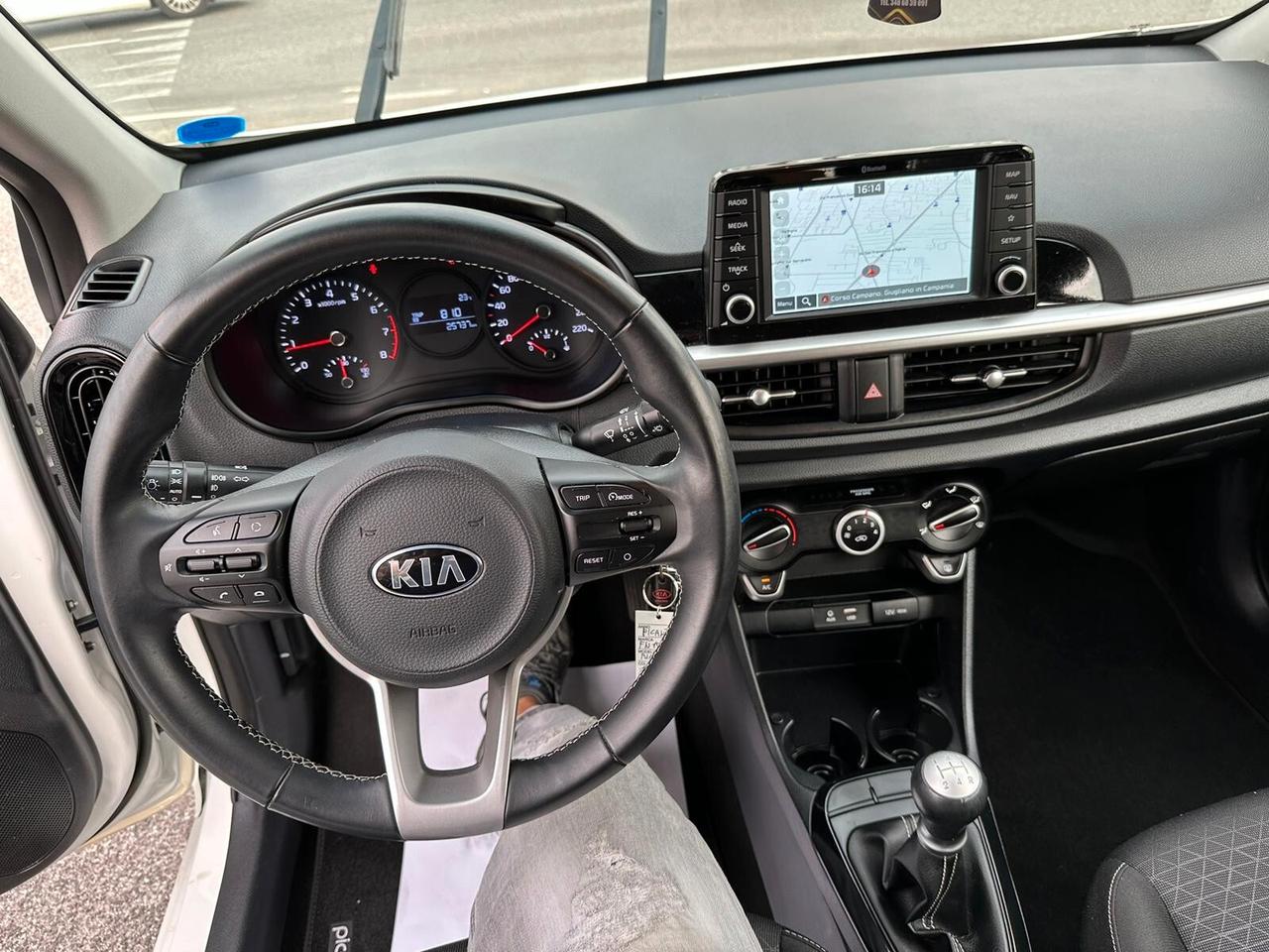 KIA PICANTO 1.0BENZINA 12V 67CV SOLO25MILAKM ANNO 2018 EURO6B