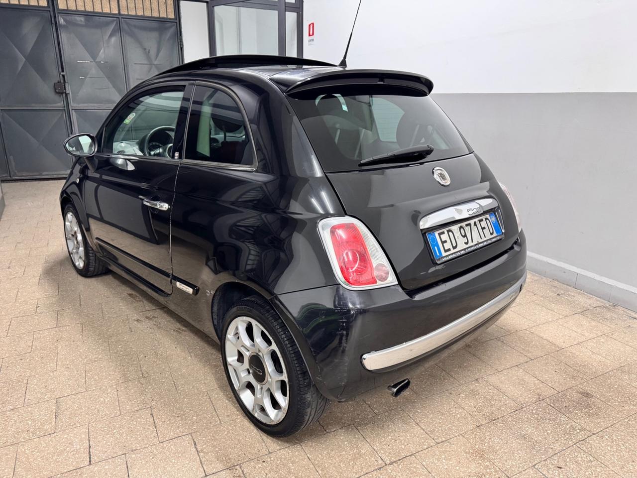 Fiat 500 1.3 Mjt 95 CV Sport Tetto Pelle Frau 2010