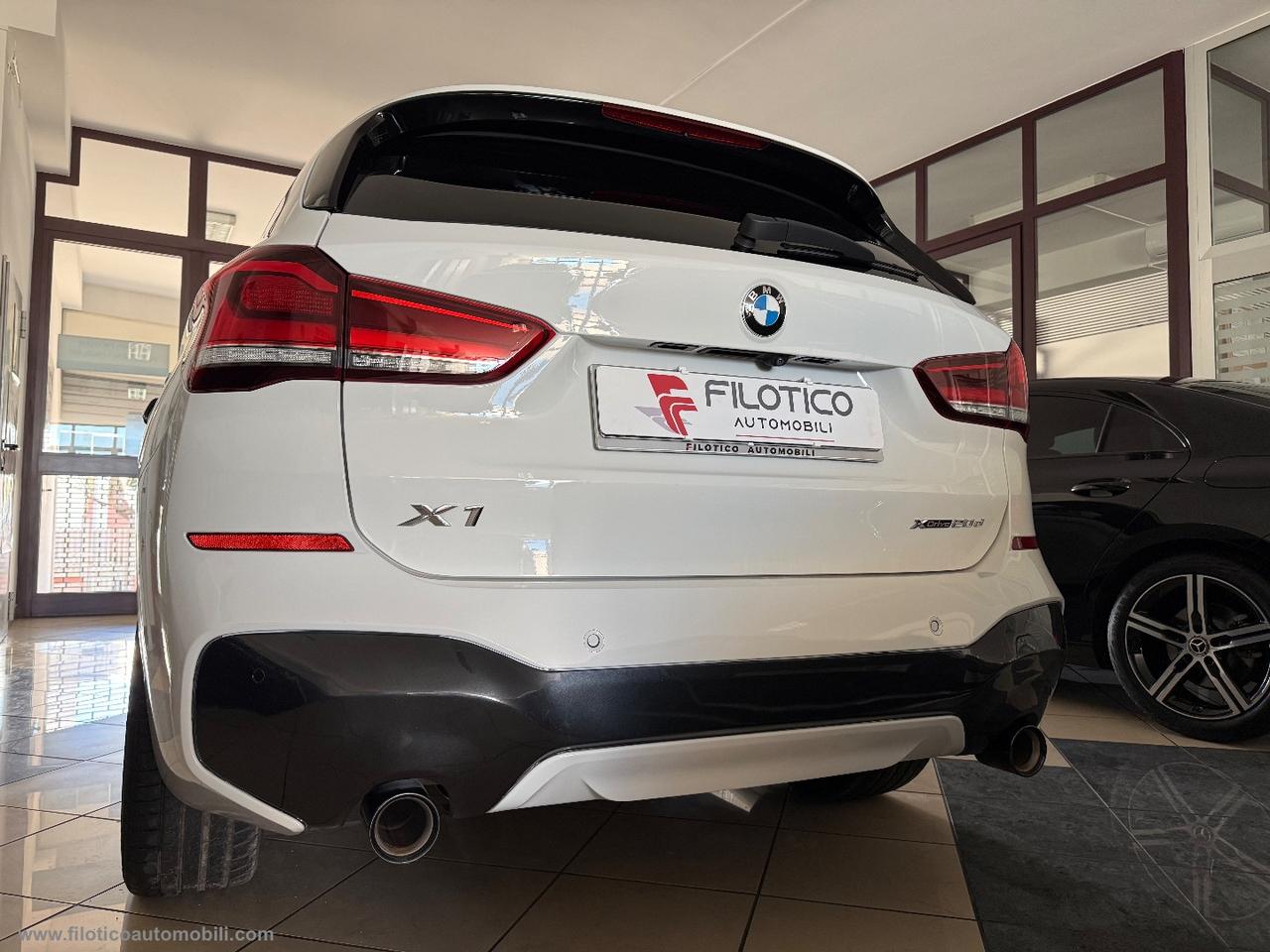 BMW X1 xDrive20d Msport AUTO KM 75.260 PACK TOTAL BLACK - CERCHI DA 19