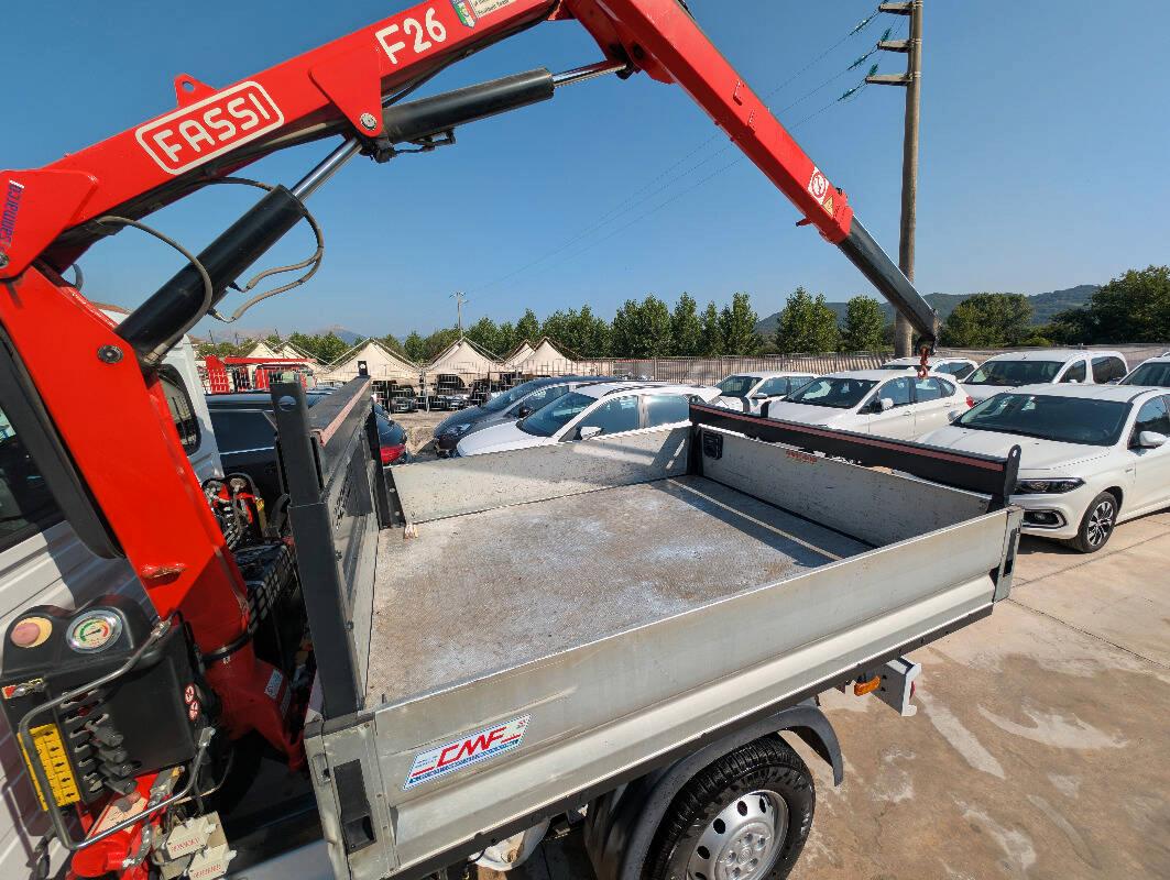 FIAT Ducato Maxi 35 LH1 2.3 mjt 130cv DOPPIA CABINA GRU FASSI