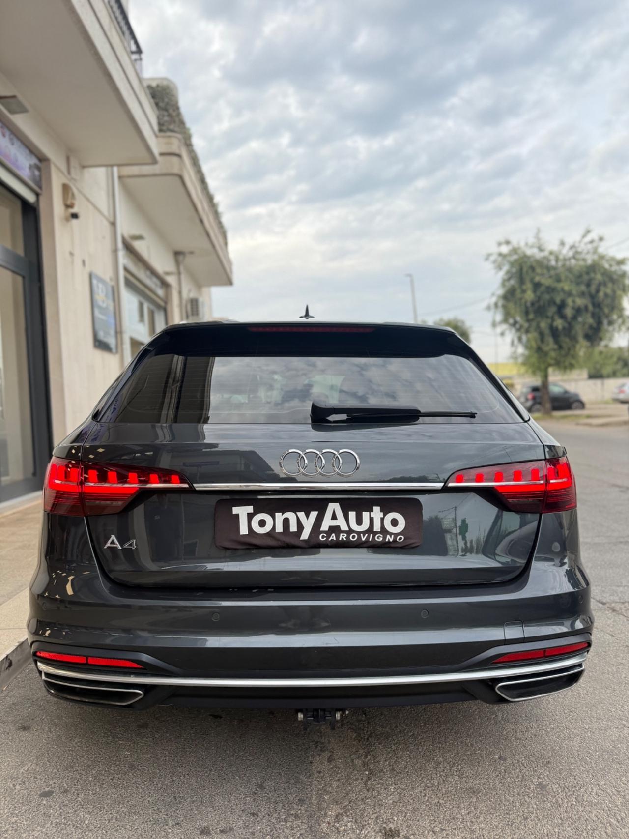 Audi A4 Avant 35 2.0 tdi mhev (DIESEL/ELETTRICA) s-tronic VIRTUALCOCKPIT,NAVIGATORE,FARO MATRIX