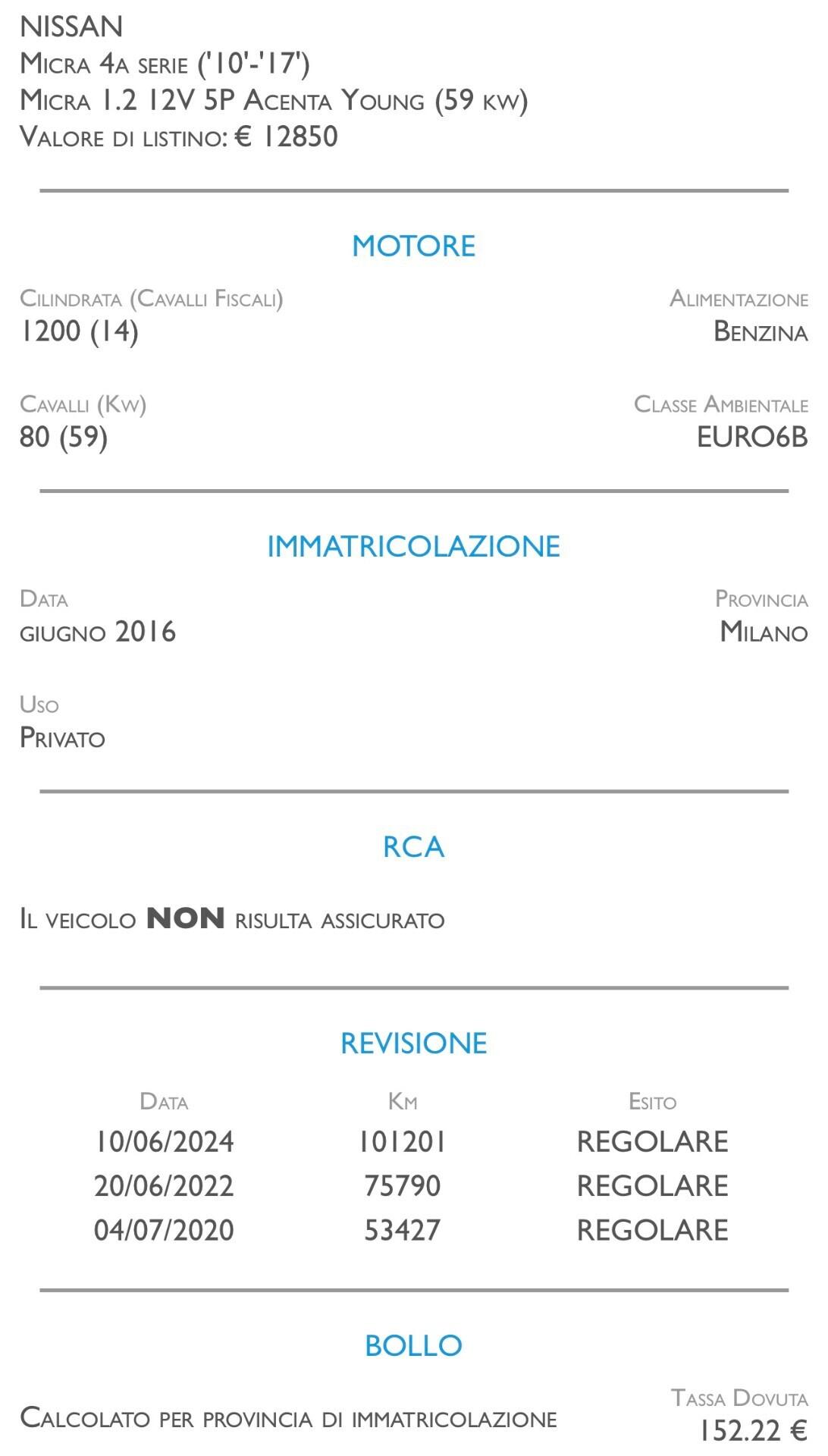 Nissan Micra 1.2 12V 5 porte Acenta Young - IDEALE PER NEOPATENTATI