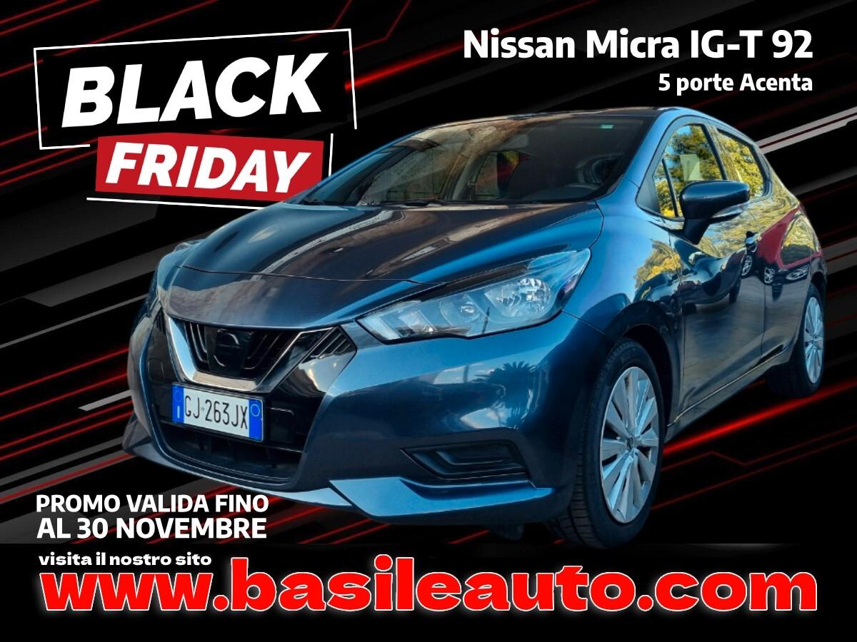 Nissan Micra IG-T 92 5 porte Acenta