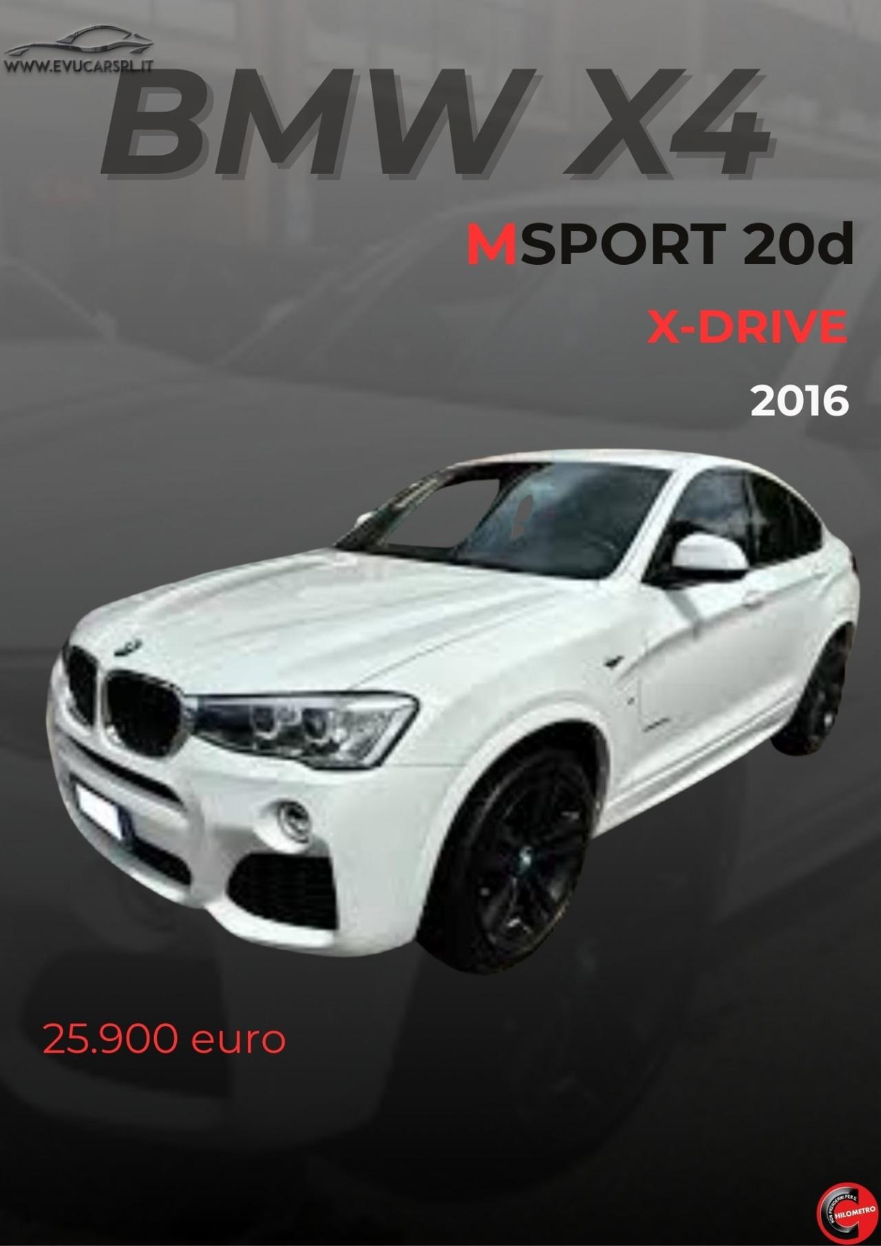 Bmw X4 xDrive20d Msport
