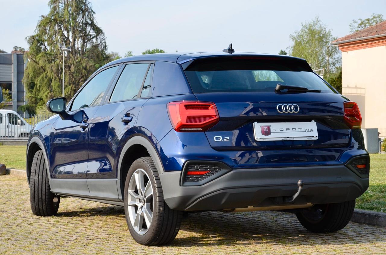 AUDI Q2 35 1.5 TFSI BUSINESS ADVANCED 150cv S-TRONIC, GAR. AUDI 4/27, SERVICE AUDI, UNICOPROPRIETARIO, UFF ITALIANA, GANCIO TRAINO, APPLE ANDROID, PERMUTE