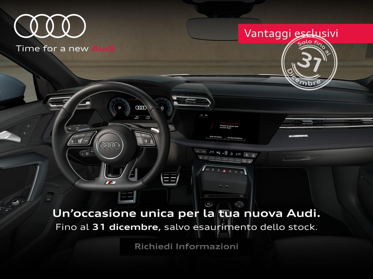 Audi A3 allstreet 1.5 tfsi mhev identity contrast 150cv s-tronic