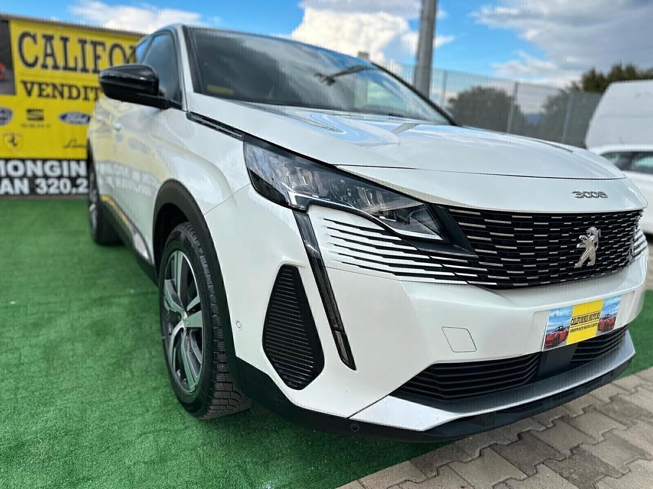 Peugeot 3008 1.5 BlueHDi 130 S&S Allure 01/2022 garanzia permute finaziamento in sede