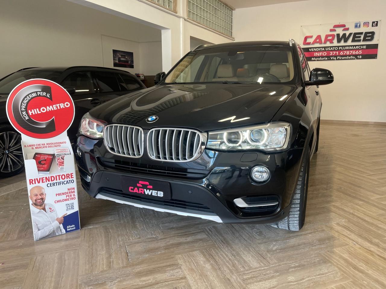 BMW X3 Xdrive 2.0d 190cv XLINE 2016