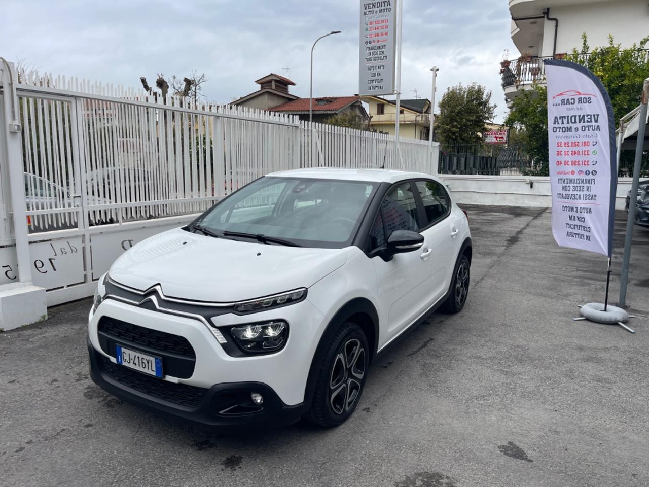 Citroen C3 BlueHDi 100 S&S Feel Pack KM CERTIFICATI IN FATTURA!