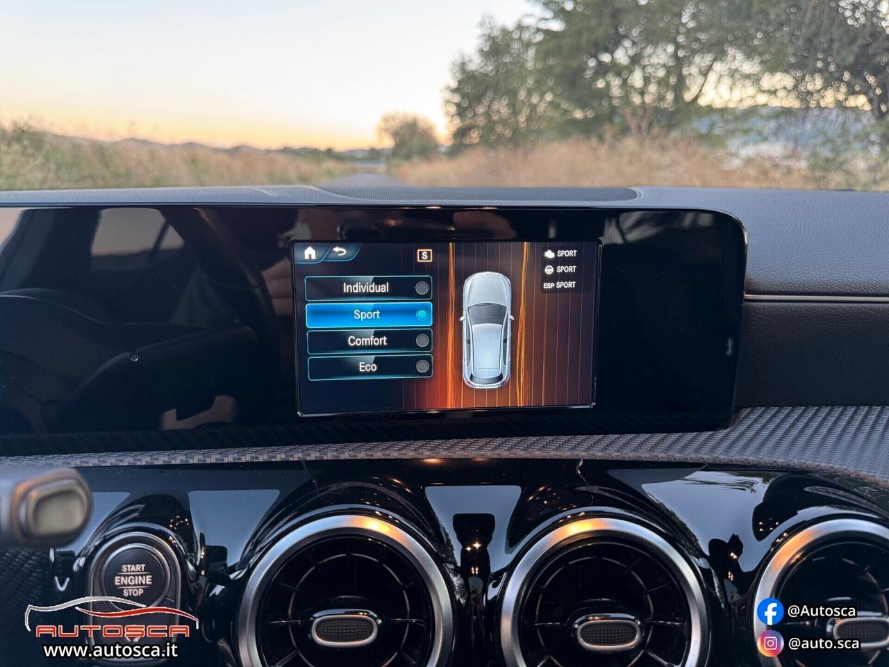 Mercedes Classe A 180 d Automatic TETTO-ACC-PELLE
