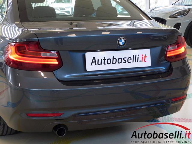 BMW 218 D COUPE SPORT AUTOMATICA 150CV UNICO PROPRIETARIO