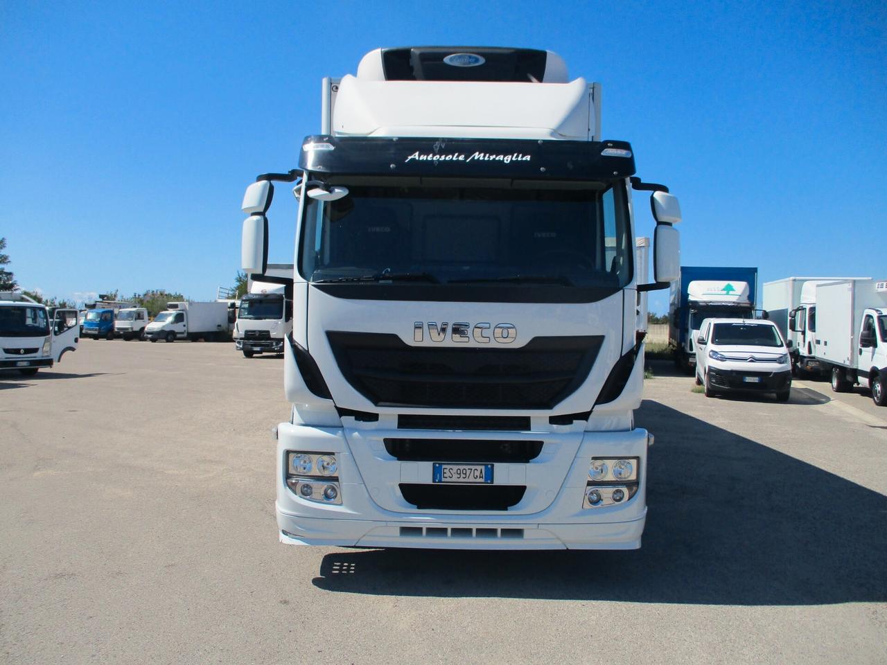 Iveco STRALIS 360 E5 FRIGO+SPONDA 9.60M 23P ATPFNA 08/28
