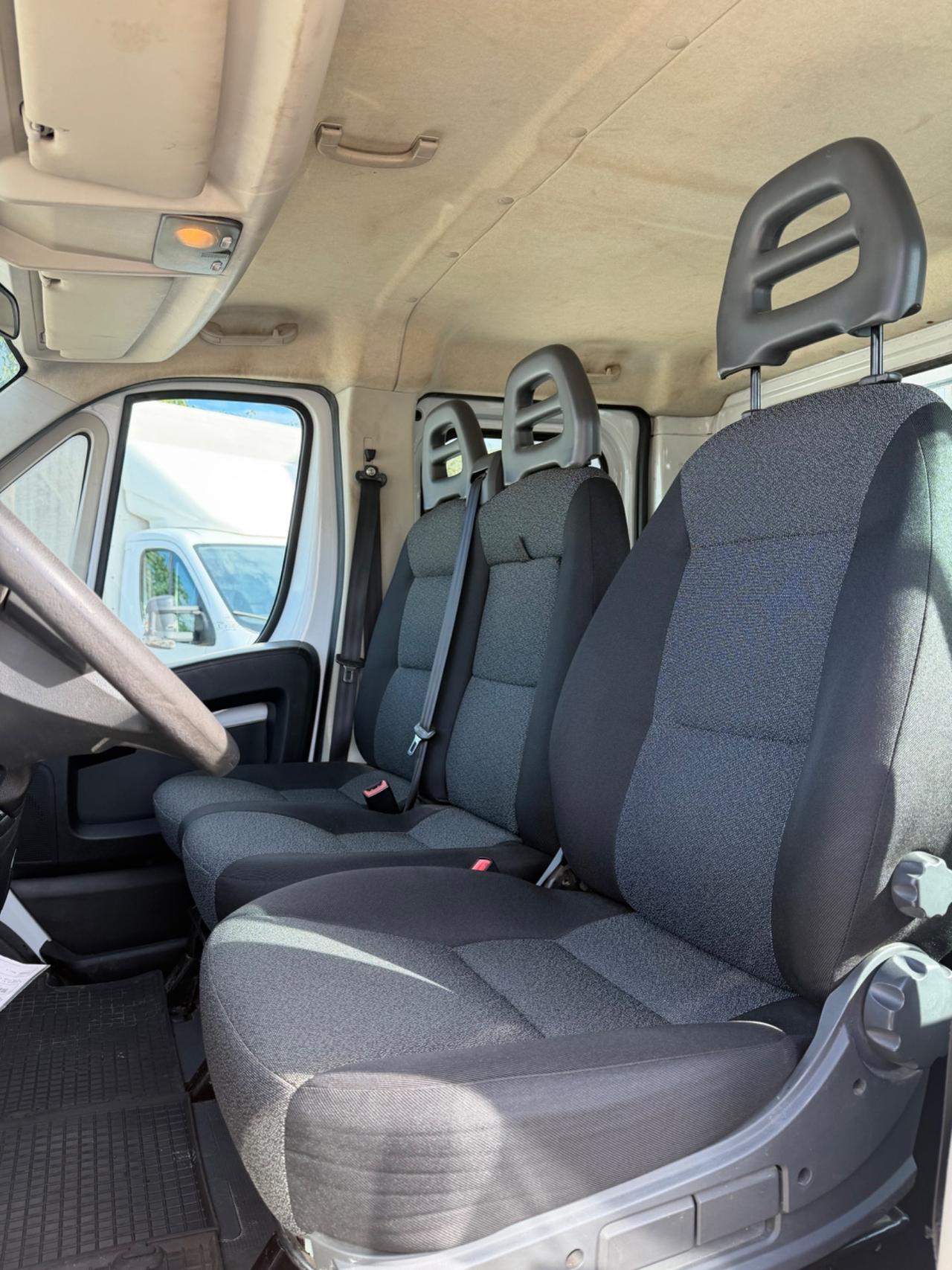 Fiat ducato 7 posti doppia cabina cassone fisso