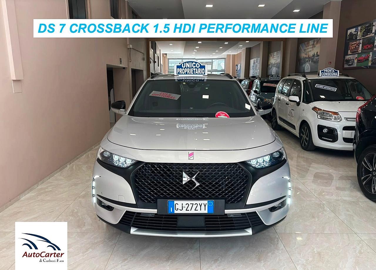 Ds DS 7 Crossback BlueHDi 130cv Performance Line