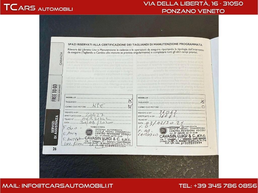 FIAT TIPO 1.4 BENZ EURO 6B - GARANZIA 3 ANNI TOP