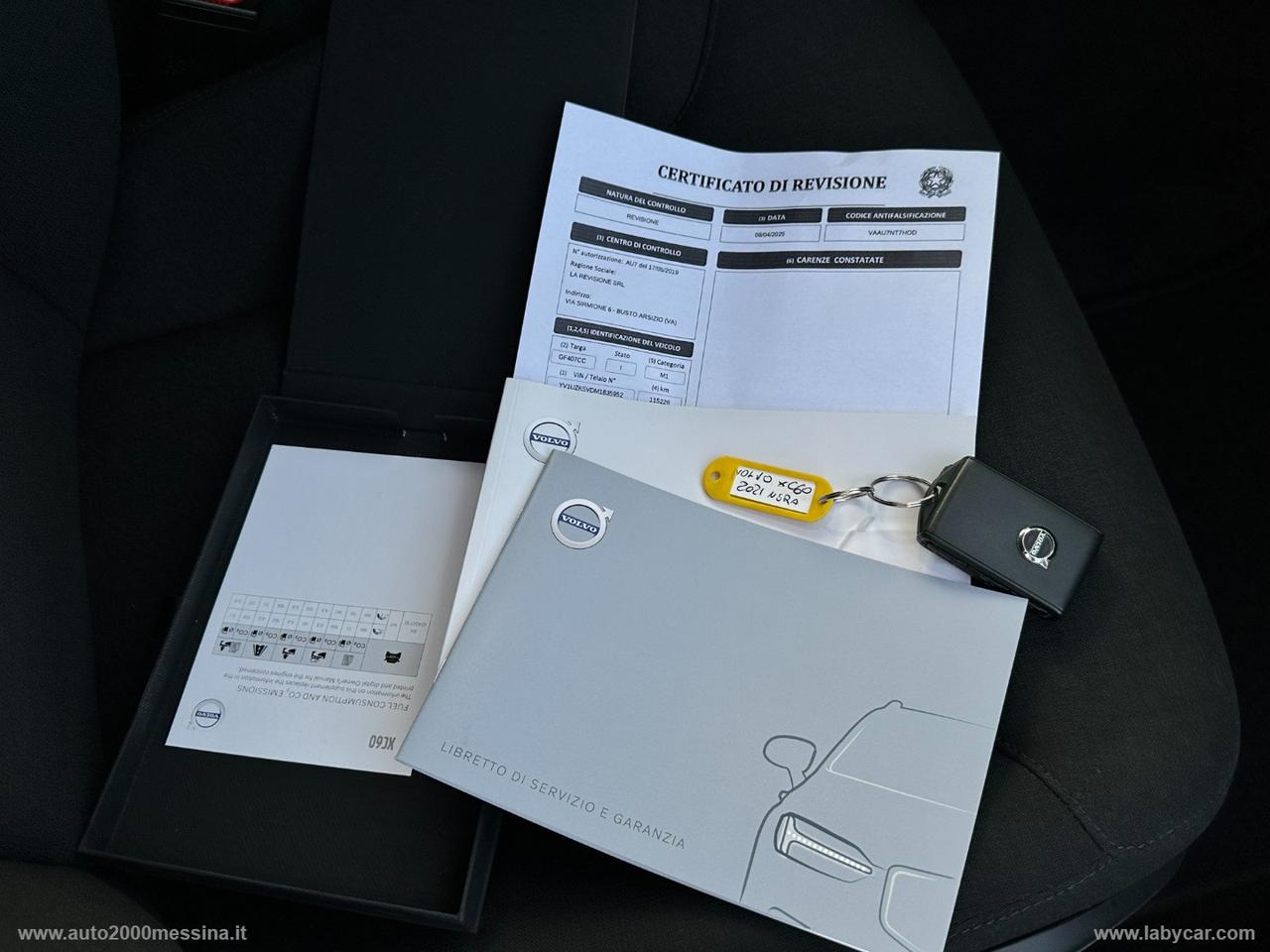 VOLVO XC60 B4 GEARTRONIC MOMENTUM IBRIDO DIESEL/ELETTTICO