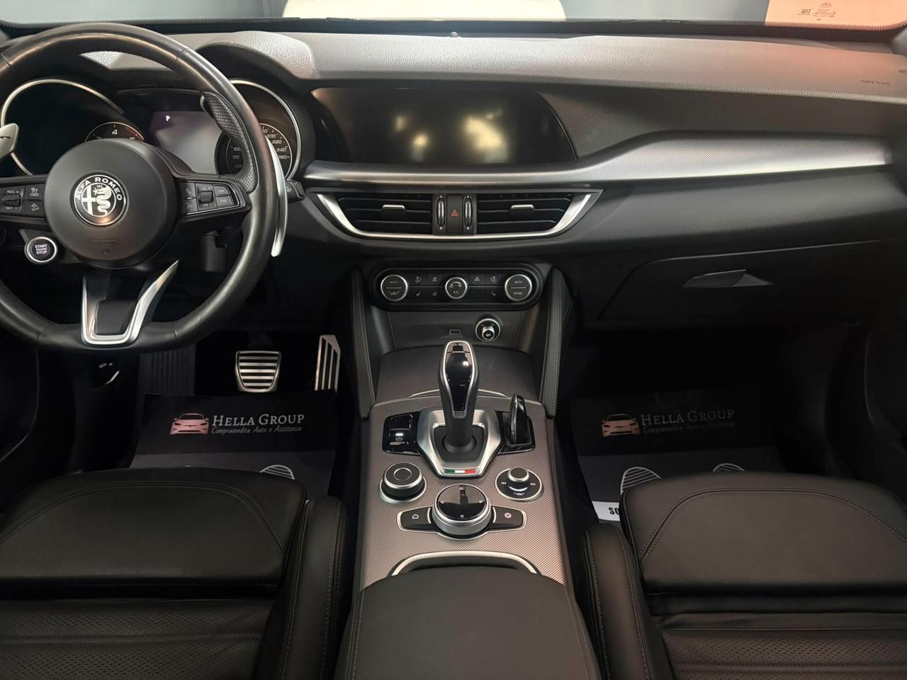 Alfa Romeo Stelvio Veloce Nero vulcano Total black
