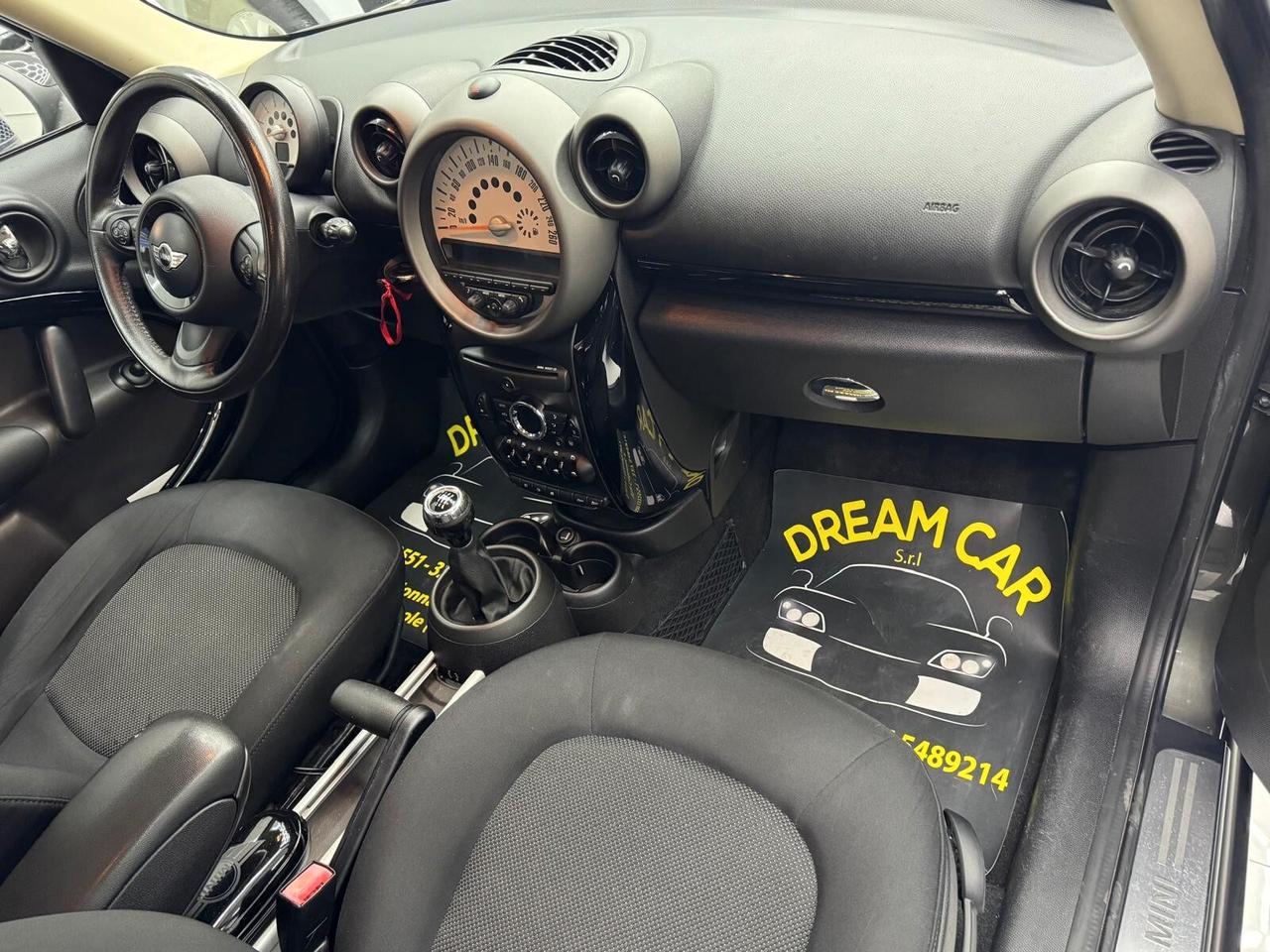 Mini Cooper D Countryman 1.6 diesel 111Cv -Ok Neopatentati