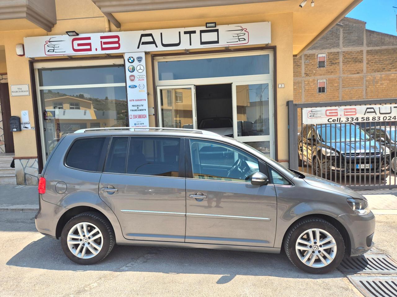 VOLKSWAGEN TOURAN 7 POSTI 2.0 TDI 140 CV ANNO 2011 KMCERT