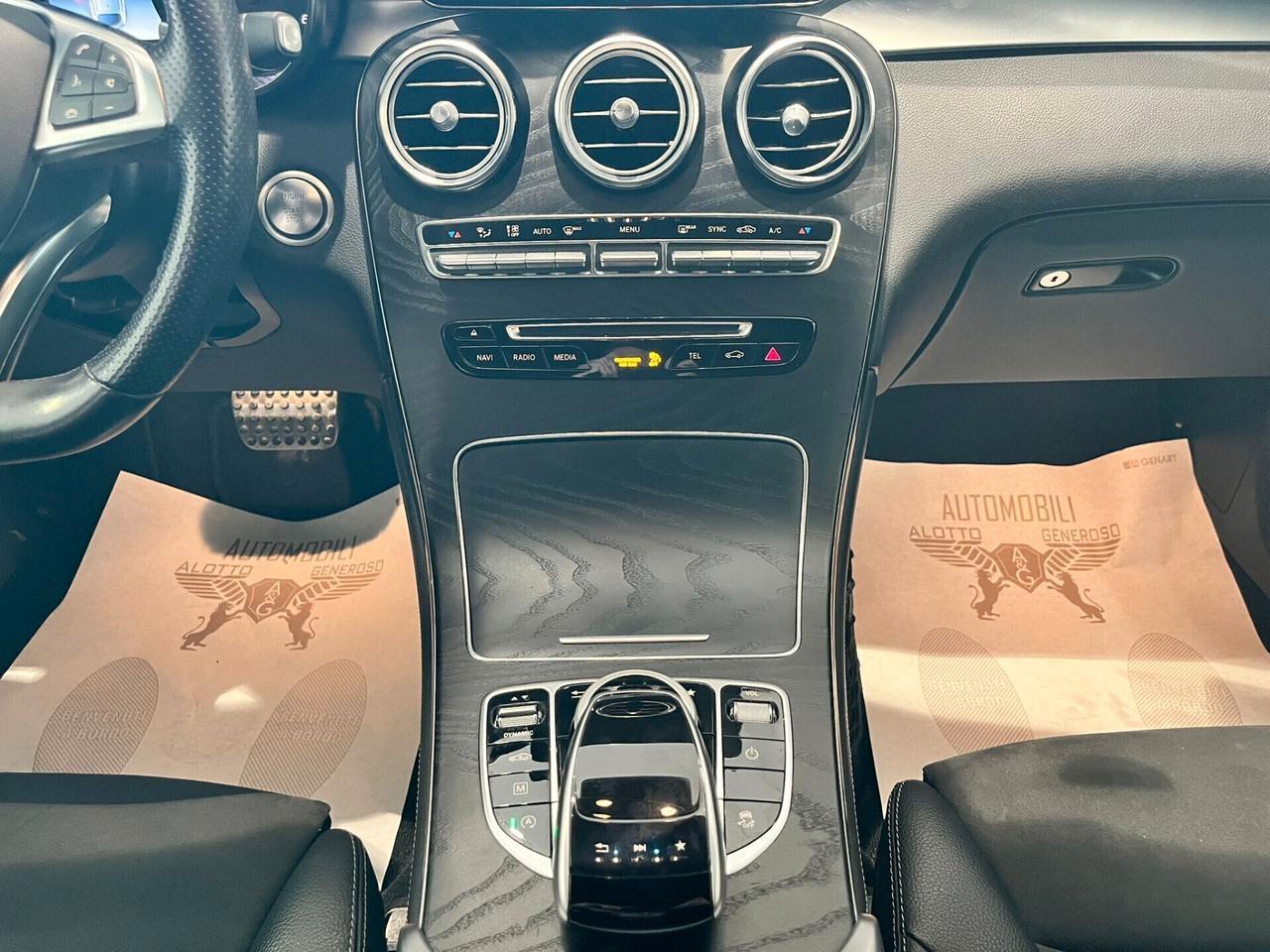 MERCEDES GLC 220 D 4MATIC COUPE' AMG PREMIUM