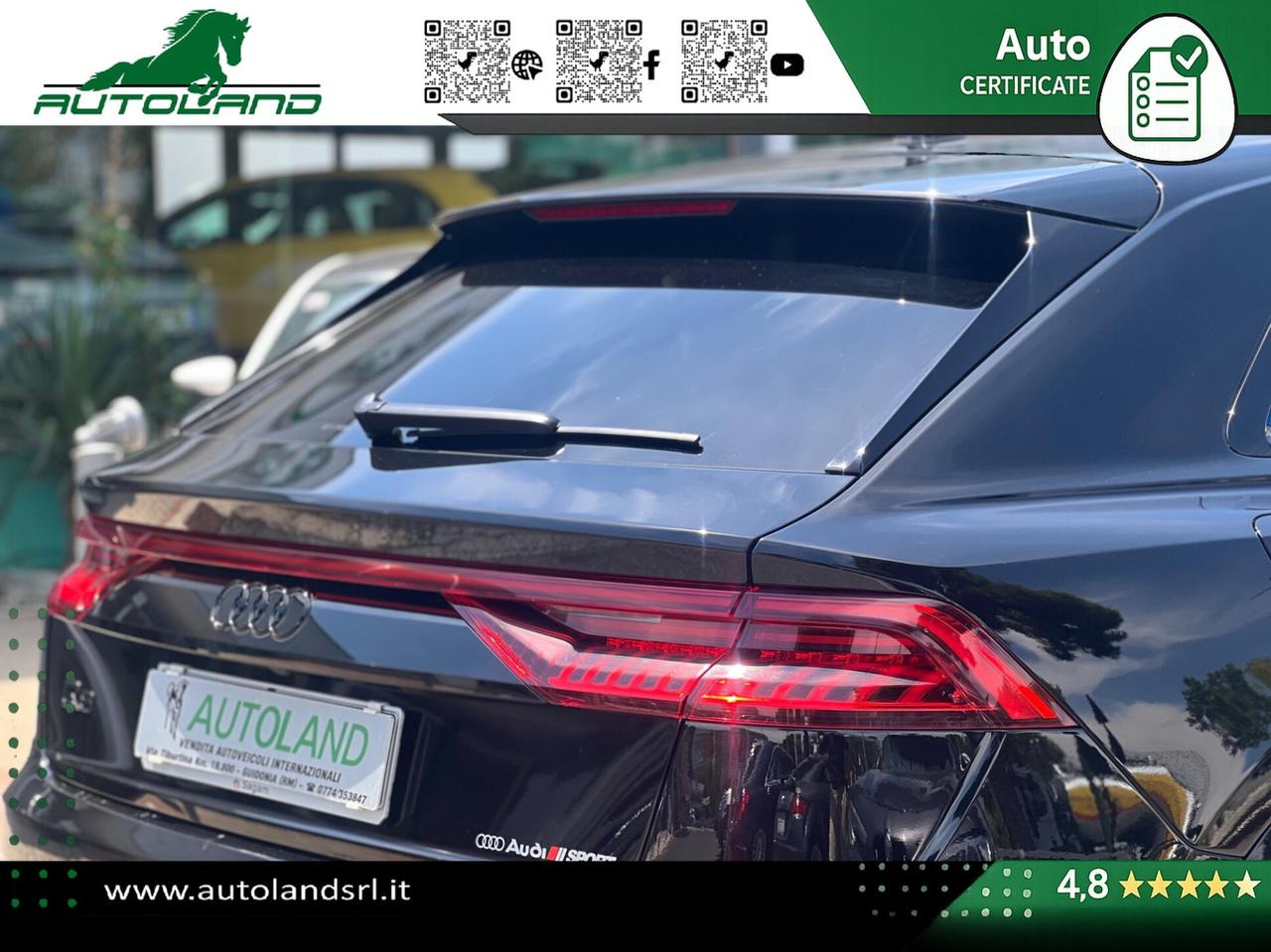 Audi Q8 50 3.0 286cv S-line Pelle Totale*Matrix*iva det