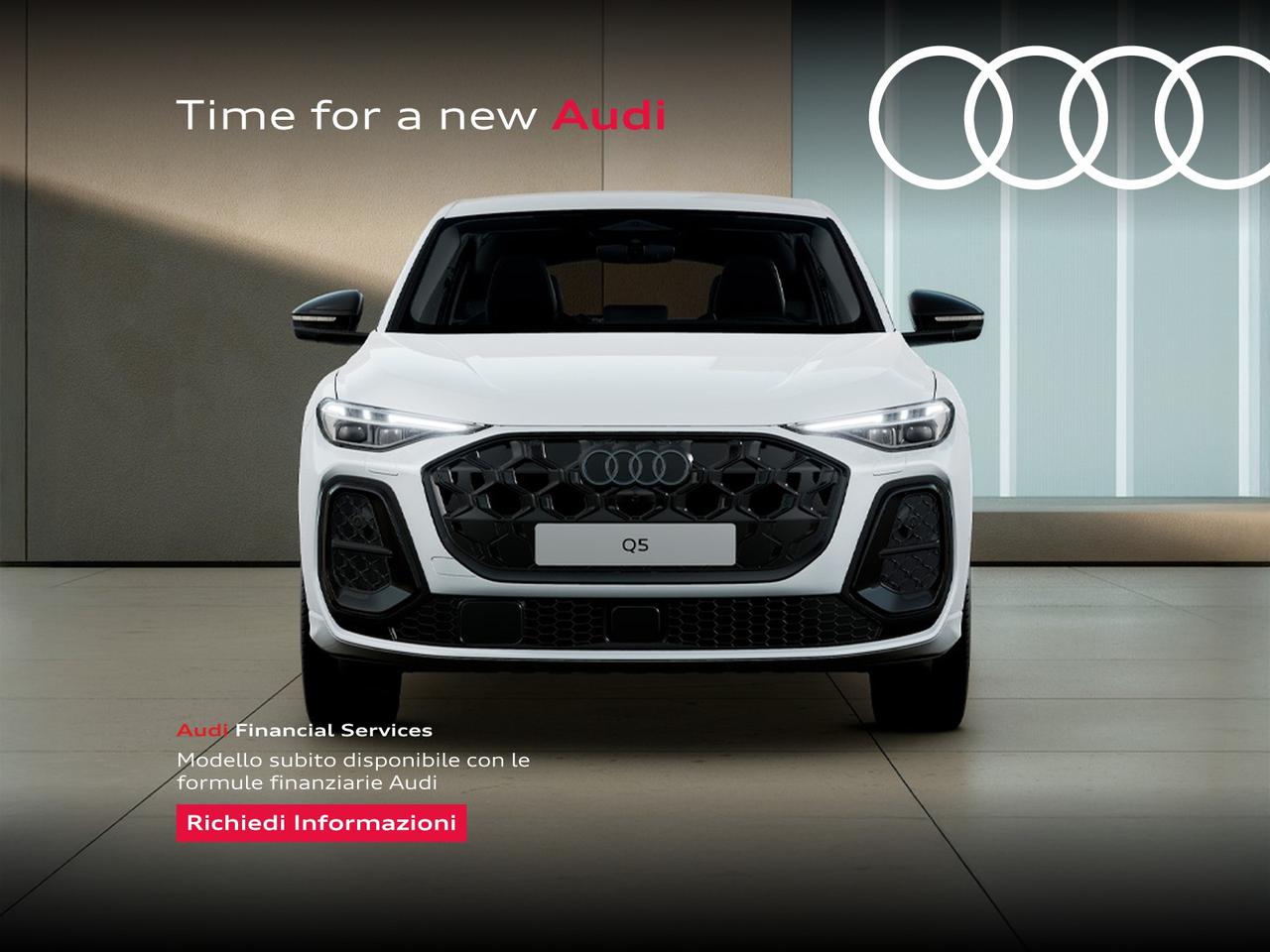 Audi Q5 sportback 2.0 tdi mhev+ s line edition quattro 204cv s-tronic