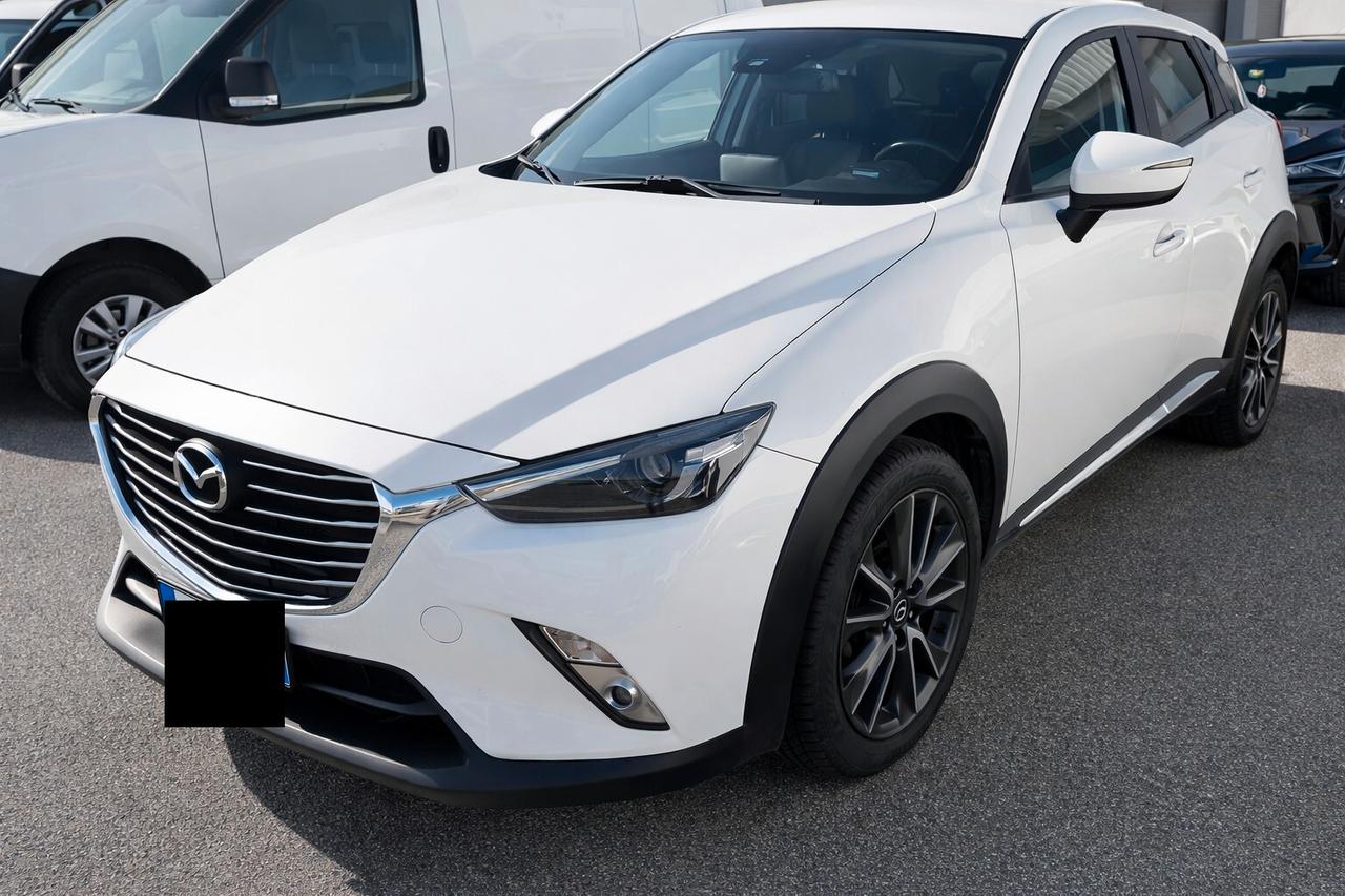 Mazda CX-3 1.5L Skyactiv-D Exceed - gancio traino da 99 euro al mese
