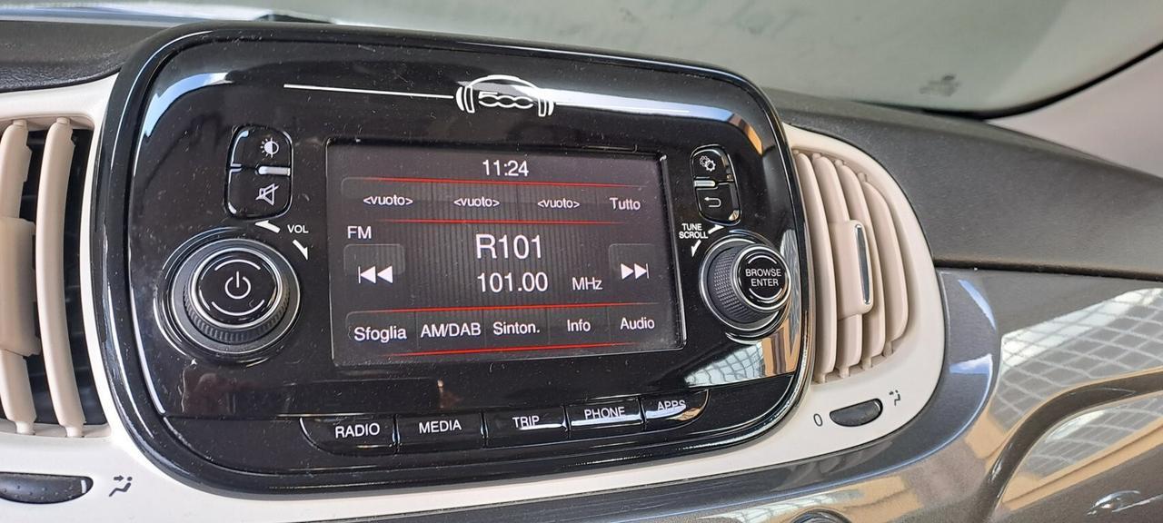 Fiat 500 1.0 70 Hybrid Cult KM. 17.000 CERTIFICATI - UNICO PROPRIETARIO - AUTO PER NEOPATENTATI!