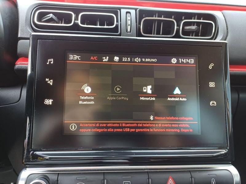 Citroën C3 C3 1.2 cc 82cv KM CERTIFICATI-KM CERTIFICATI