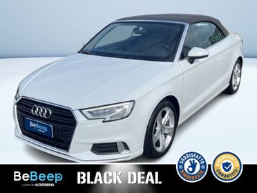Audi A3 CABRIO 2.0 TDI SPORT 150CV S-TRONIC 7M