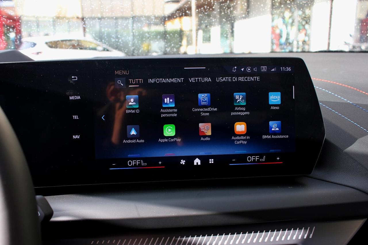 Bmw 118D MSport Pro BAULE ELETTRICO CERCHI 19 ALCANTARA