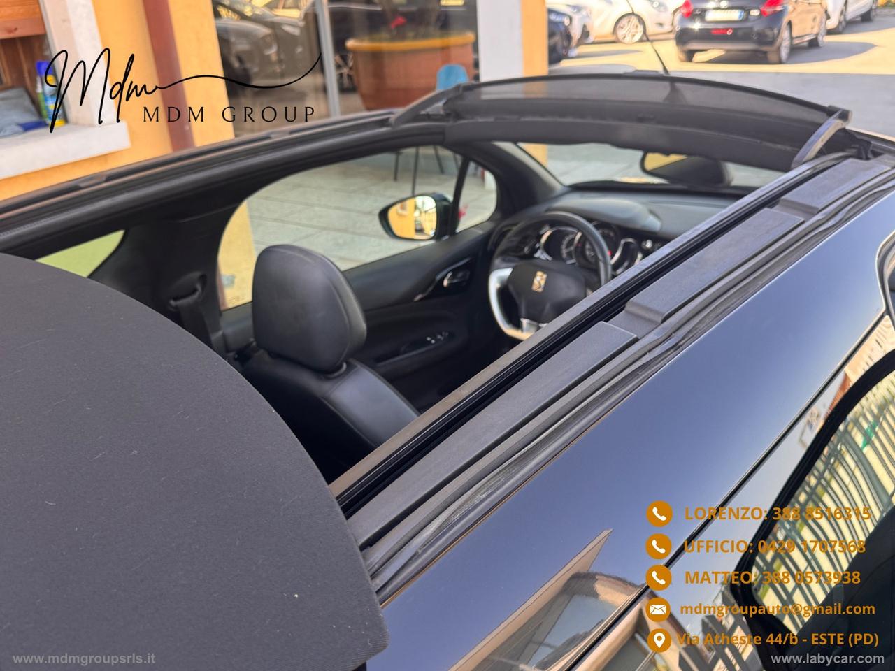 DS AUTOMOBILES DS 3 1.2 VTi 82 Chic Cabrio OK NEOPATENTATO