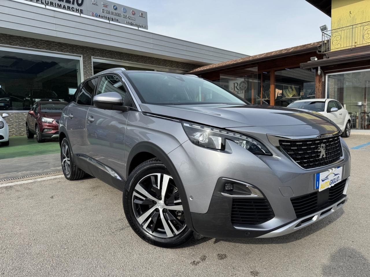 Peugeot 3008 BlueHDi 130 S&S EAT8 GT Line, GARANZIA POSSIBILE FINO A 24 MESI, CATENA E TAGLIANDO ESEGUITI