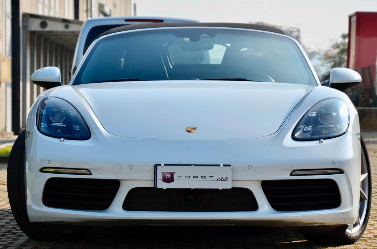 PORSCHE 718 BOXSTER S 2.5 350cv PDK, ECCELLENTI CONDIZIONI, PRIMA VERNICE, SERVICE PORSCHE, UFF ITALIANA, EURO 6C, HI-FI BOSE, SPORT CHRONO, FARI PDLS, PERMUTE